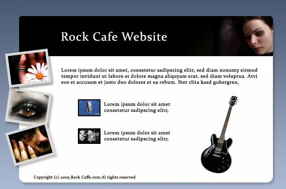 Rock Café Website